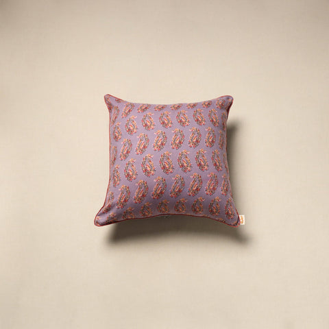 Cotton sanganeri cushion cover 145 - handcrafted