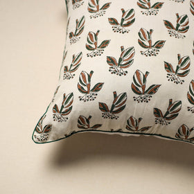 Cotton sanganeri cushion cover 148 - handcrafted