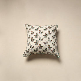 Cotton sanganeri cushion cover 148 - handcrafted