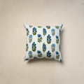 Cotton sanganeri cushion cover (16 x 16 in) 105
