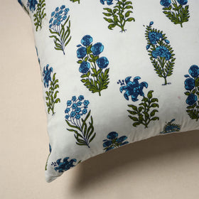 Cotton sanganeri cushion cover (16 x 16 in) 105