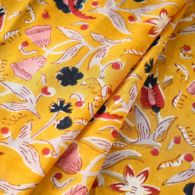 Block Print Cotton Sanganeri Fabric