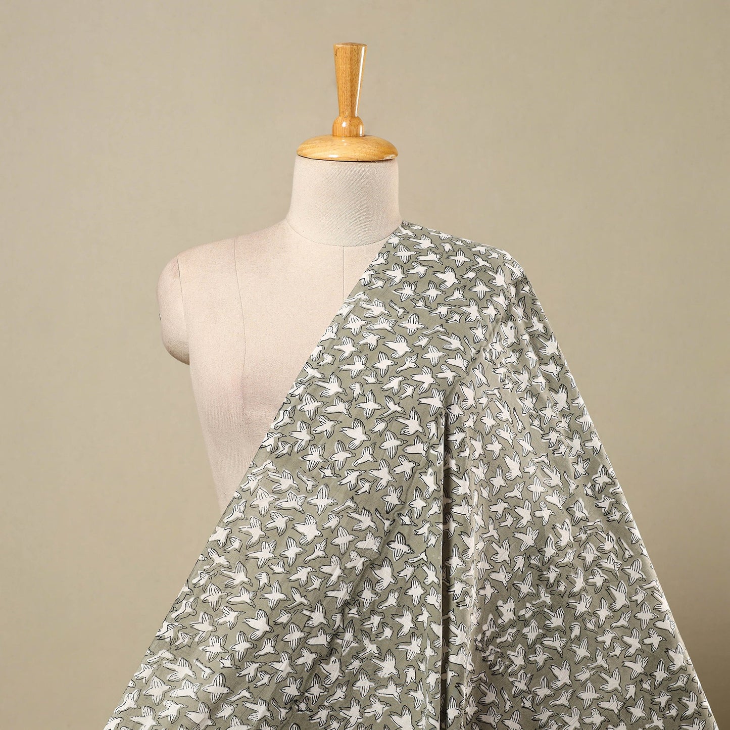 Block Print Cotton Sanganeri Fabric