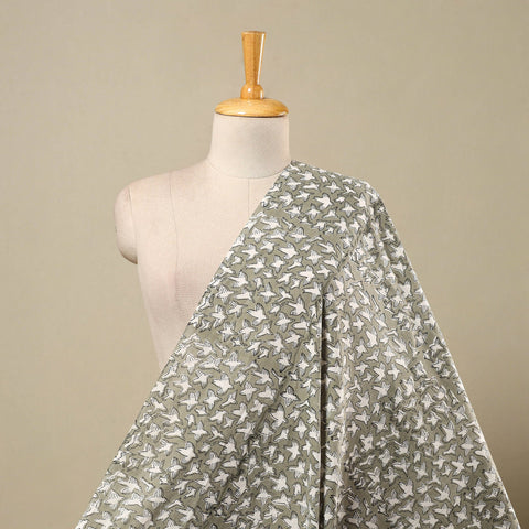 Block Print Cotton Sanganeri Fabric