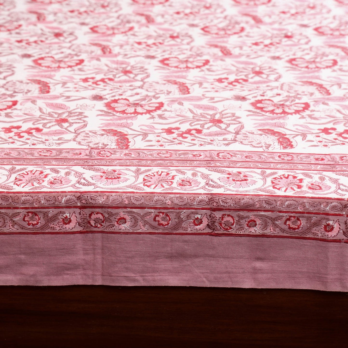 Cotton single sanganeri bed sheet (90 x 60 in) 19
