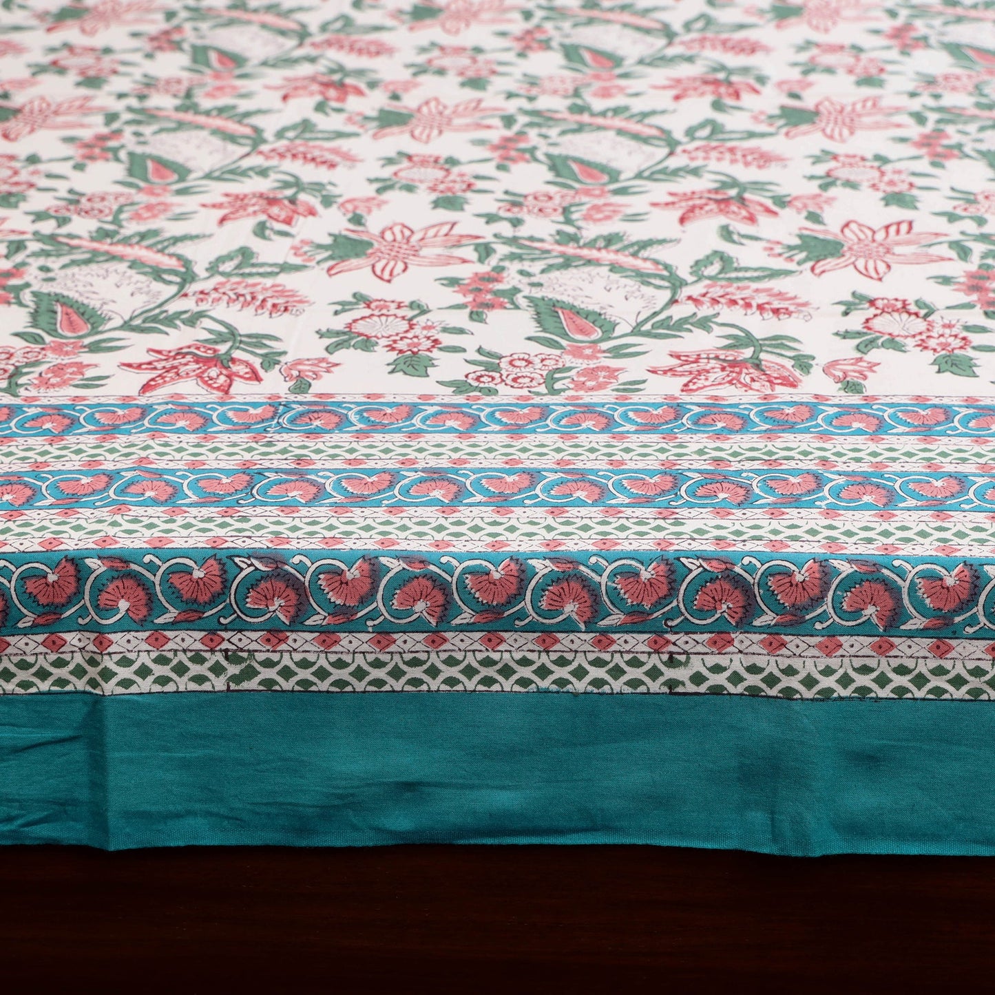 Cotton single sanganeri bed sheet (90 x 60 in) 21