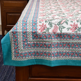 Cotton single sanganeri bed sheet (90 x 60 in) 21