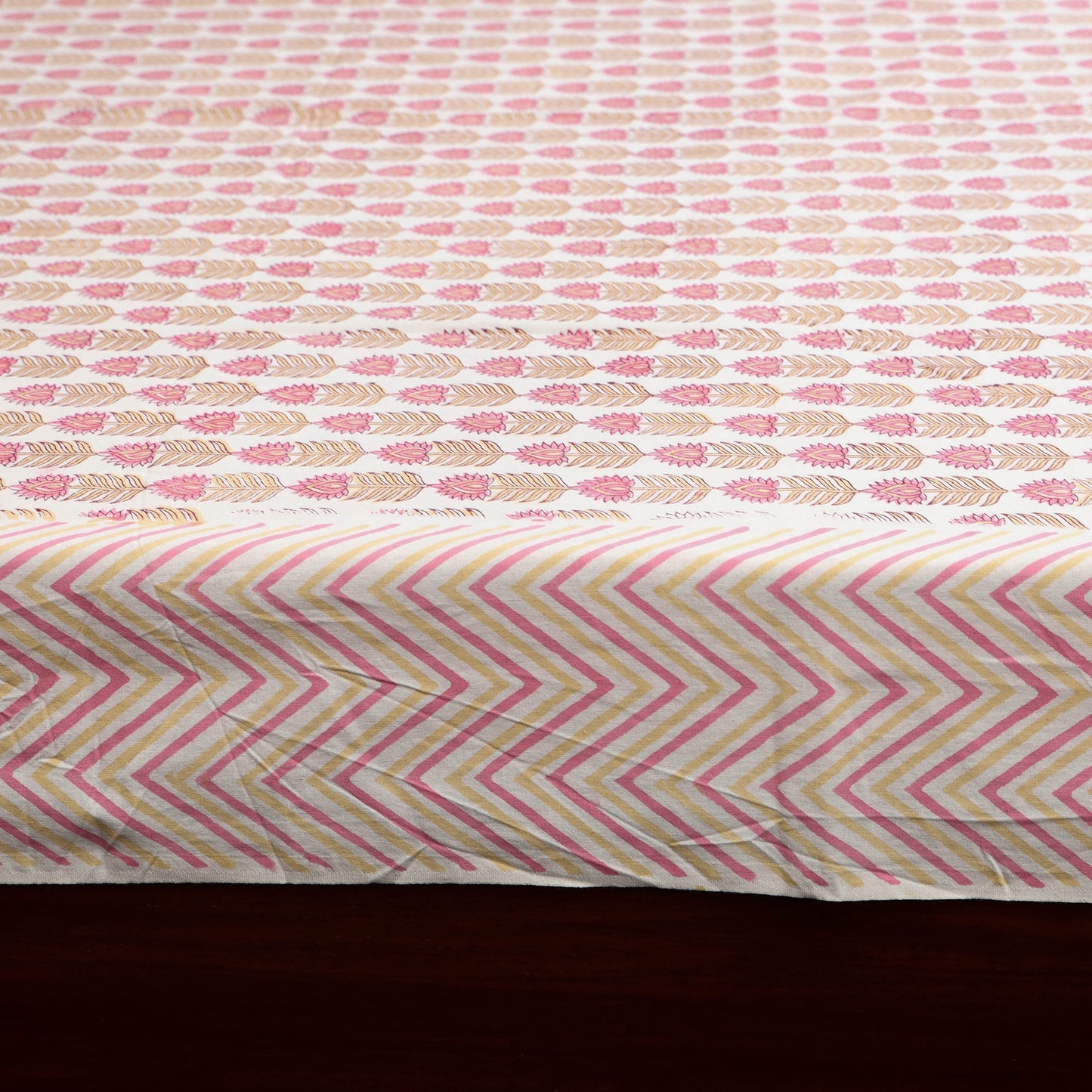 Cotton single sanganeri bed sheet (90 x 60 in) 22