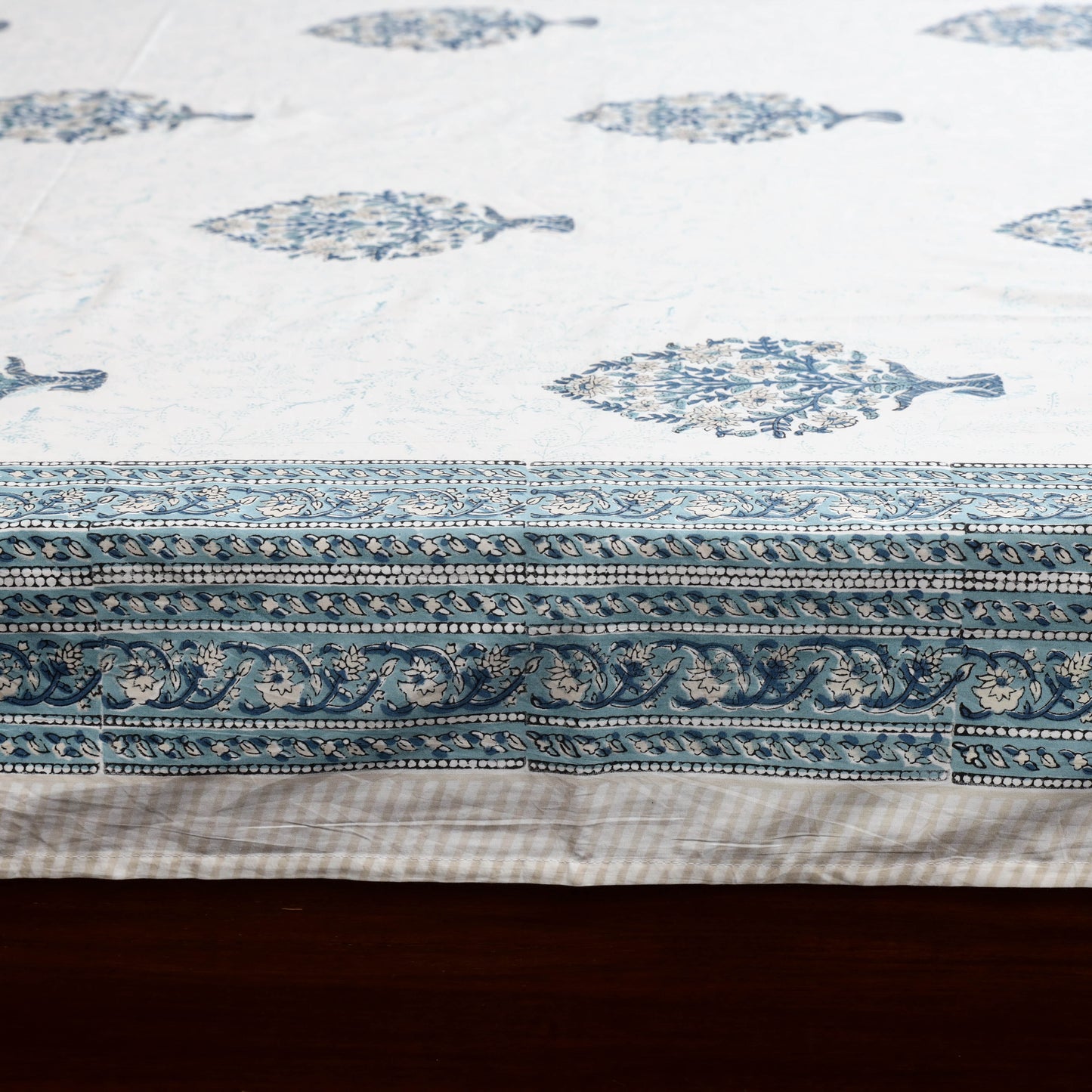 Cotton single sanganeri bed sheet (90 x 60 in) 24