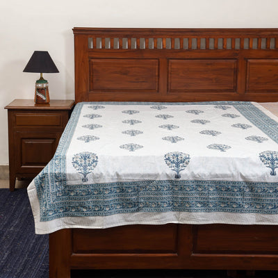 Cotton single sanganeri bed sheet (90 x 60 in) 24