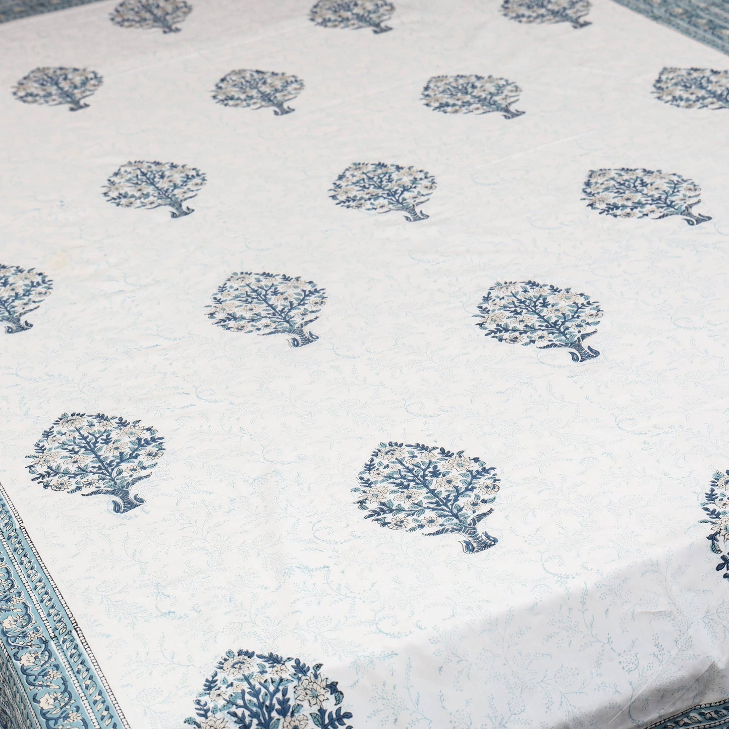 Cotton single sanganeri bed sheet (90 x 60 in) 24
