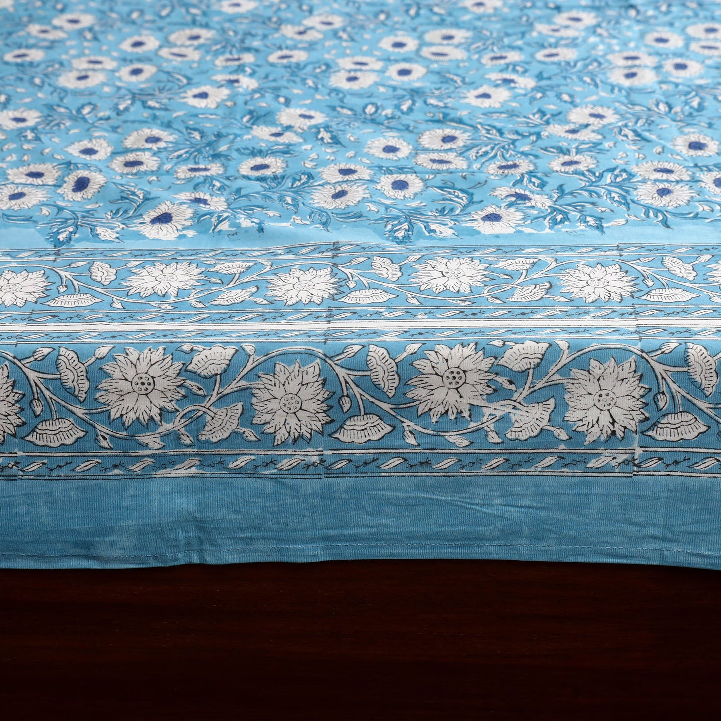 Cotton single sanganeri bed sheet (90 x 60 in) 26