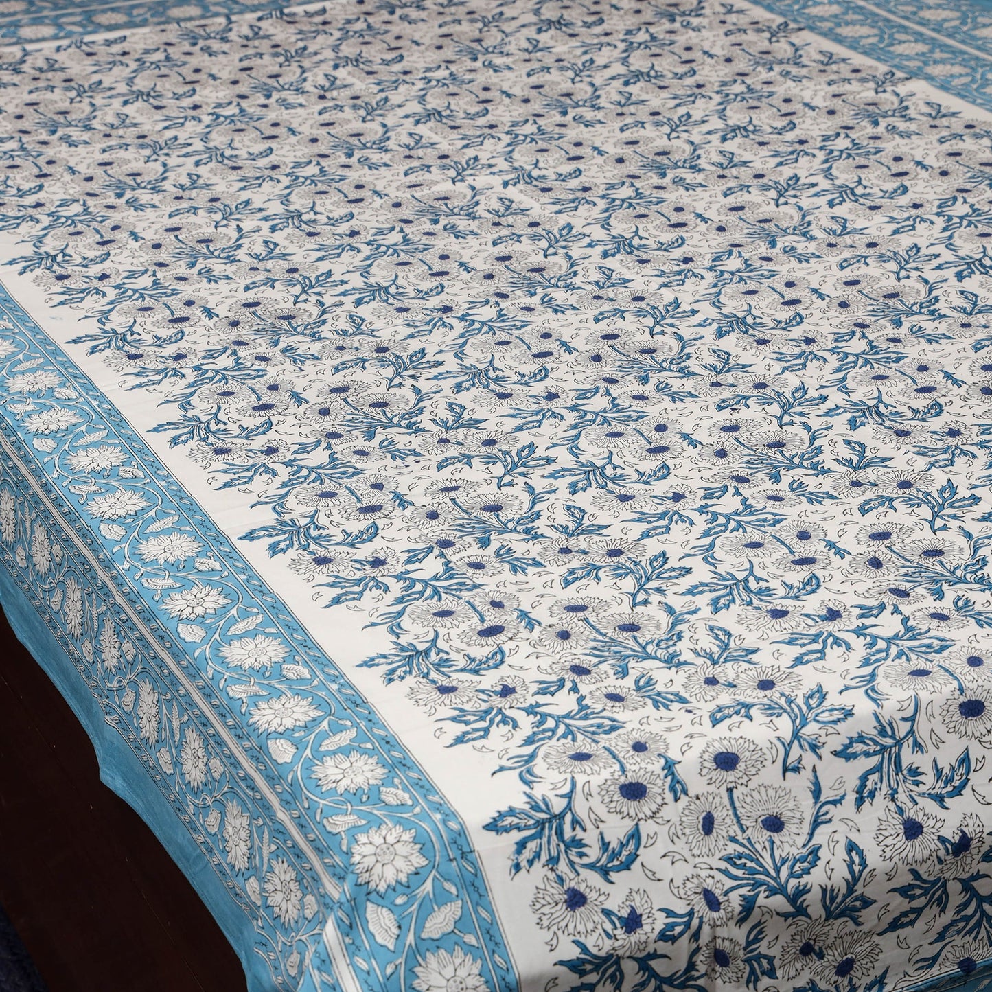 Cotton single sanganeri bed sheet (90 x 60 in) 28