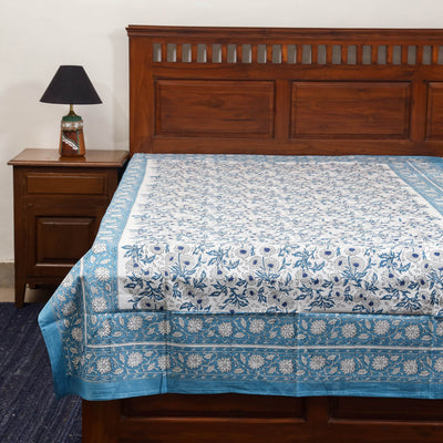 Cotton single sanganeri bed sheet (90 x 60 in) 28