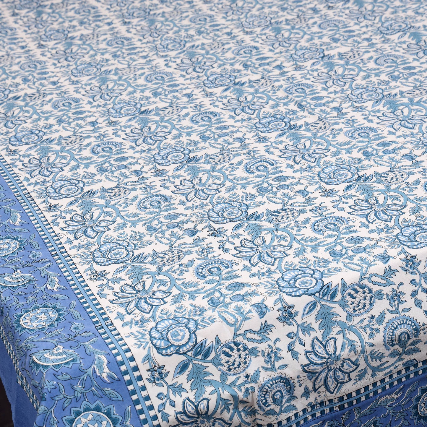 Cotton single sanganeri bed sheet (90 x 60 in) 29