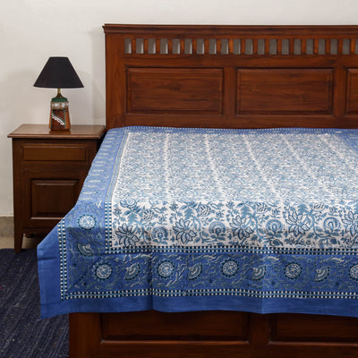 Cotton single sanganeri bed sheet (90 x 60 in) 29