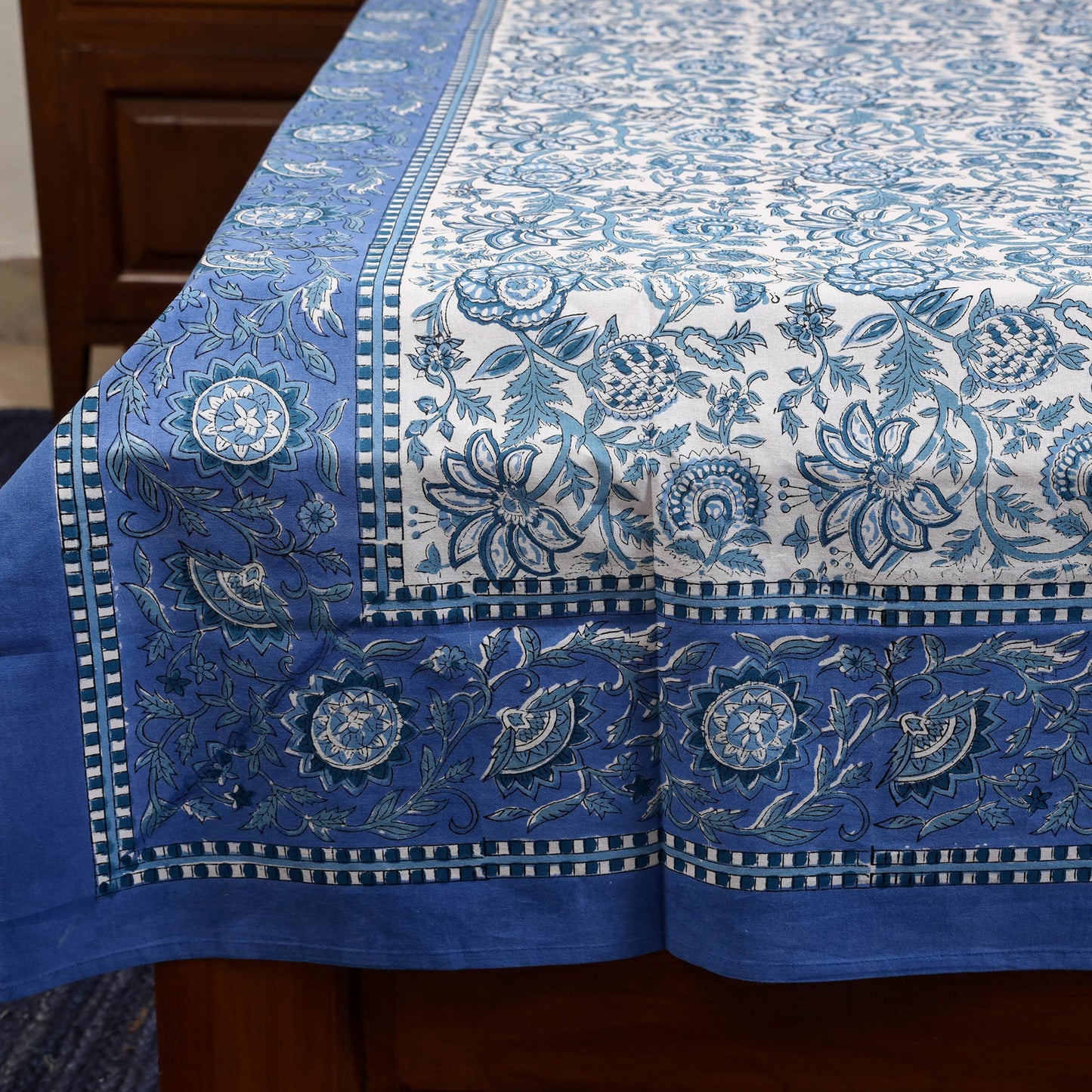 Cotton single sanganeri bed sheet (90 x 60 in) 29