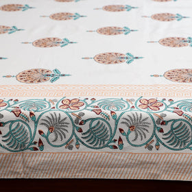 Cotton single sanganeri bed sheet (90 x 60 in) 30