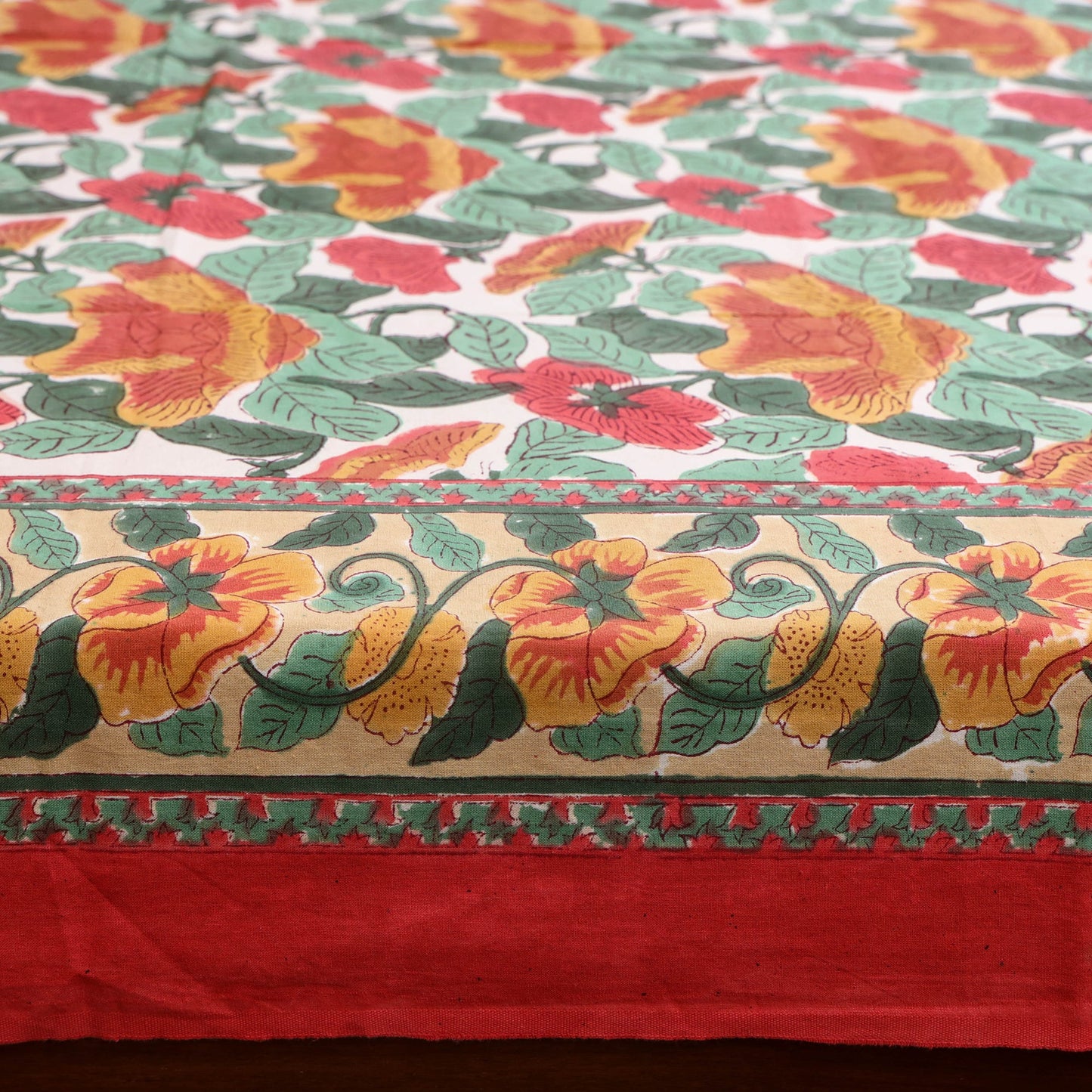 Cotton single sanganeri bed sheet (90 x 60 in) 31