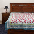 Cotton single sanganeri bed sheet (90 x 60 in) 33