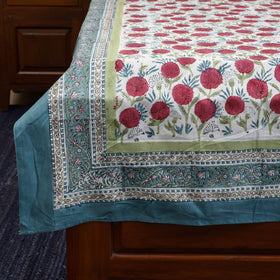 Cotton single sanganeri bed sheet (90 x 60 in) 33