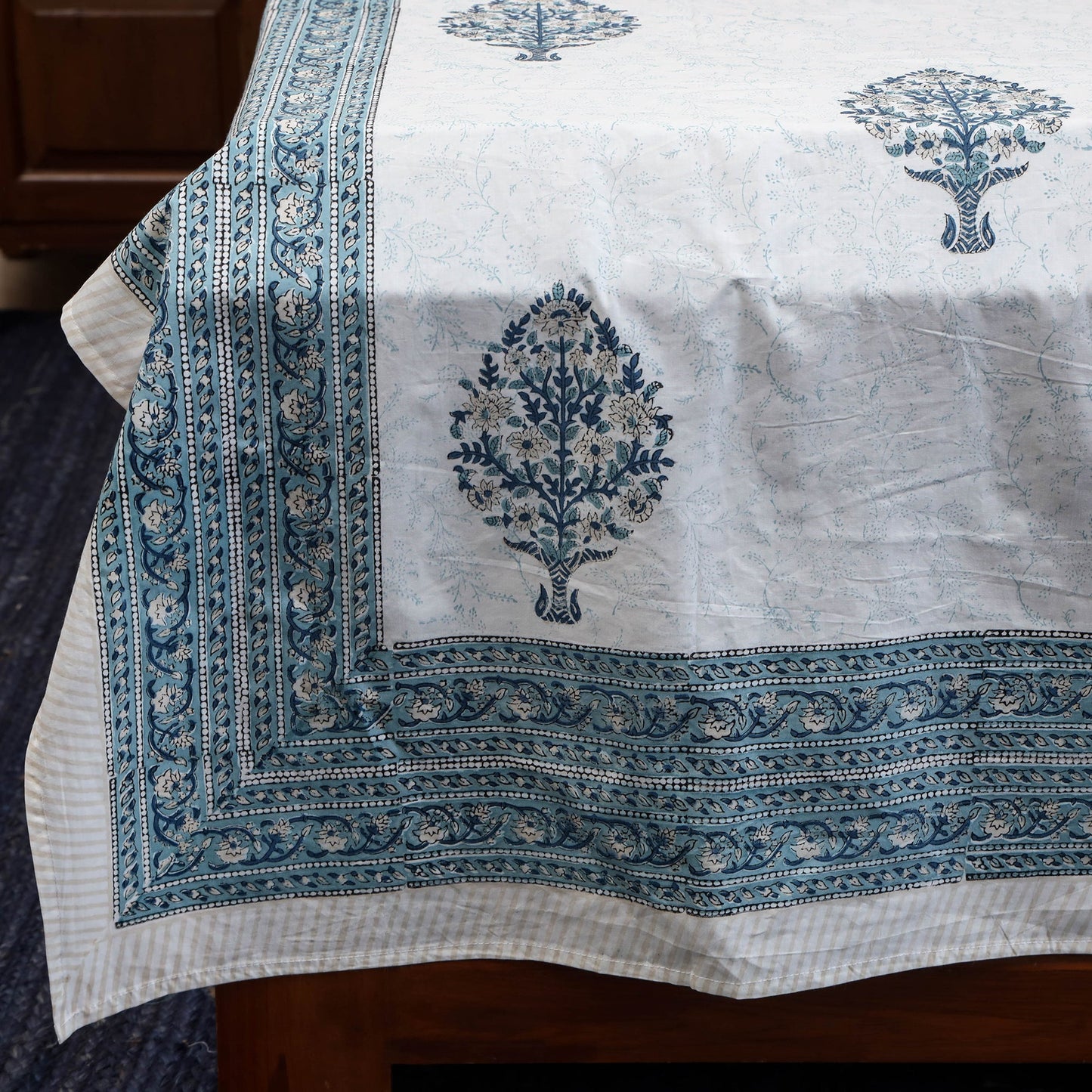 Cotton single sanganeri bed sheet (90 x 60 in) 36