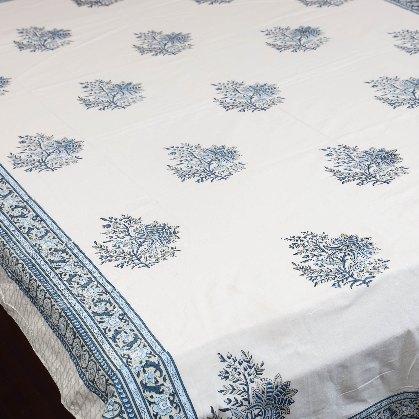 Cotton single sanganeri bed sheet (90 x 60 in) 37