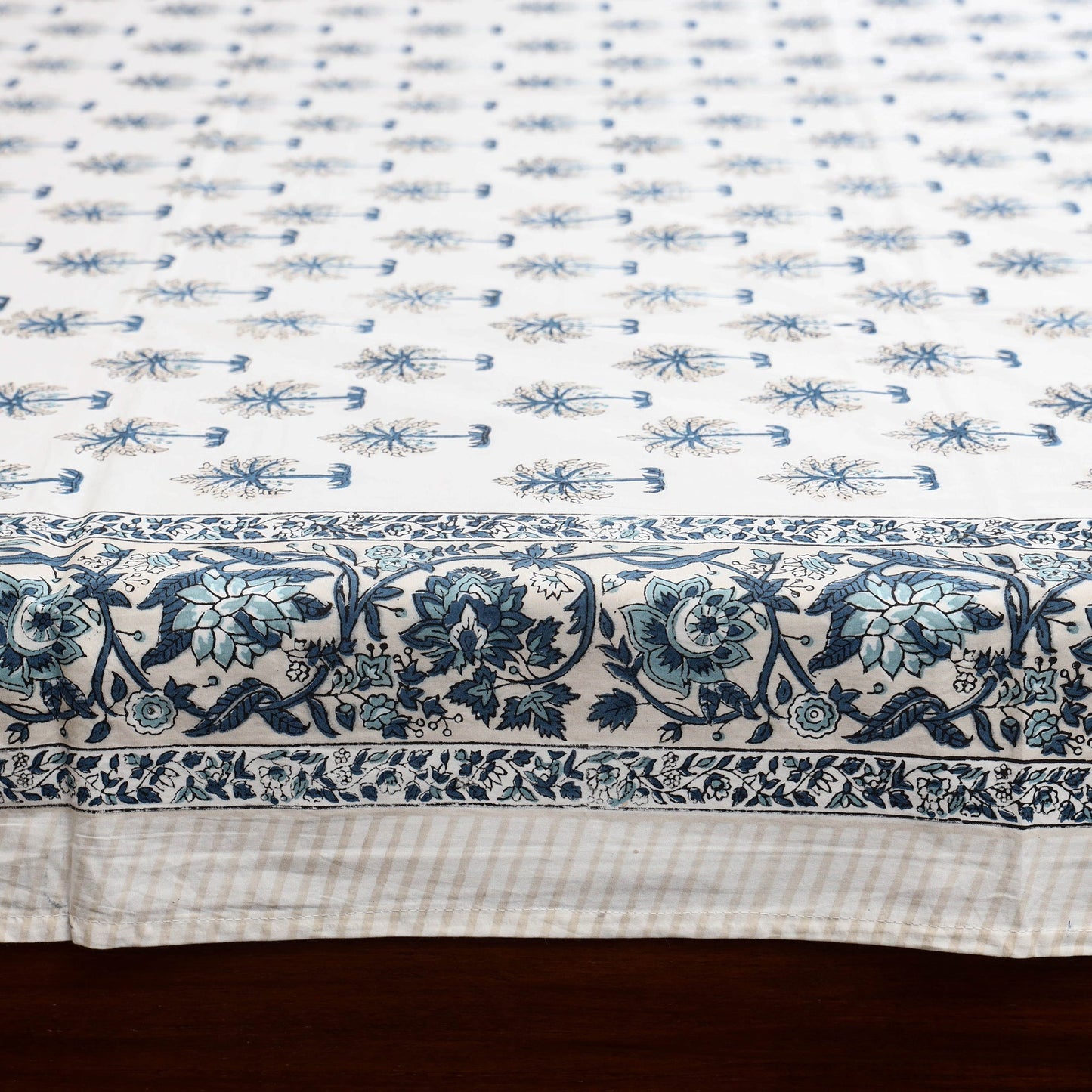 Cotton single sanganeri bed sheet (90 x 60 in) 38