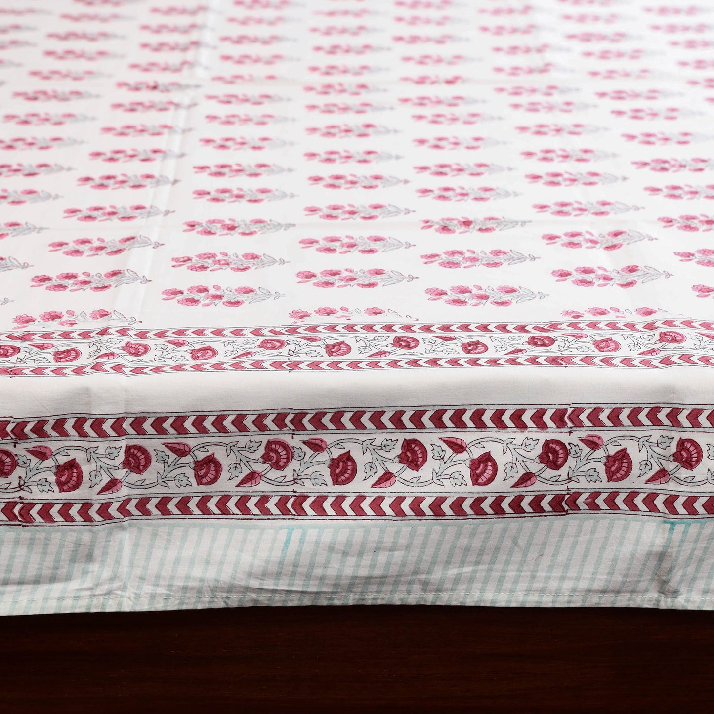 Cotton single sanganeri bed sheet (90 x 60 in) 39