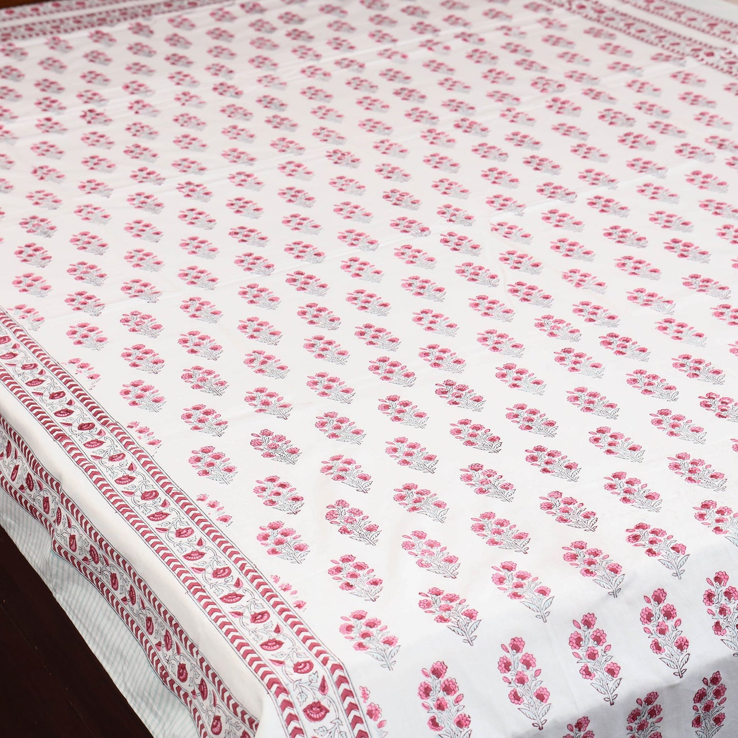 Cotton single sanganeri bed sheet (90 x 60 in) 39