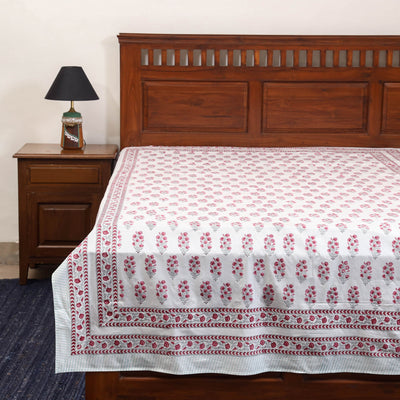 Cotton single sanganeri bed sheet (90 x 60 in) 39