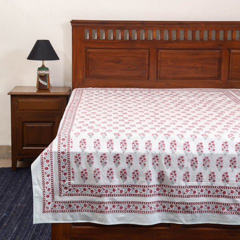 Cotton single sanganeri bed sheet (90 x 60 in) 39