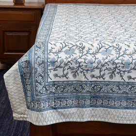 Cotton single sanganeri bed sheet (90 x 60 in) 40