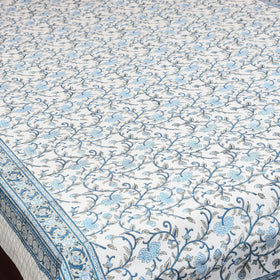 Cotton single sanganeri bed sheet (90 x 60 in) 40