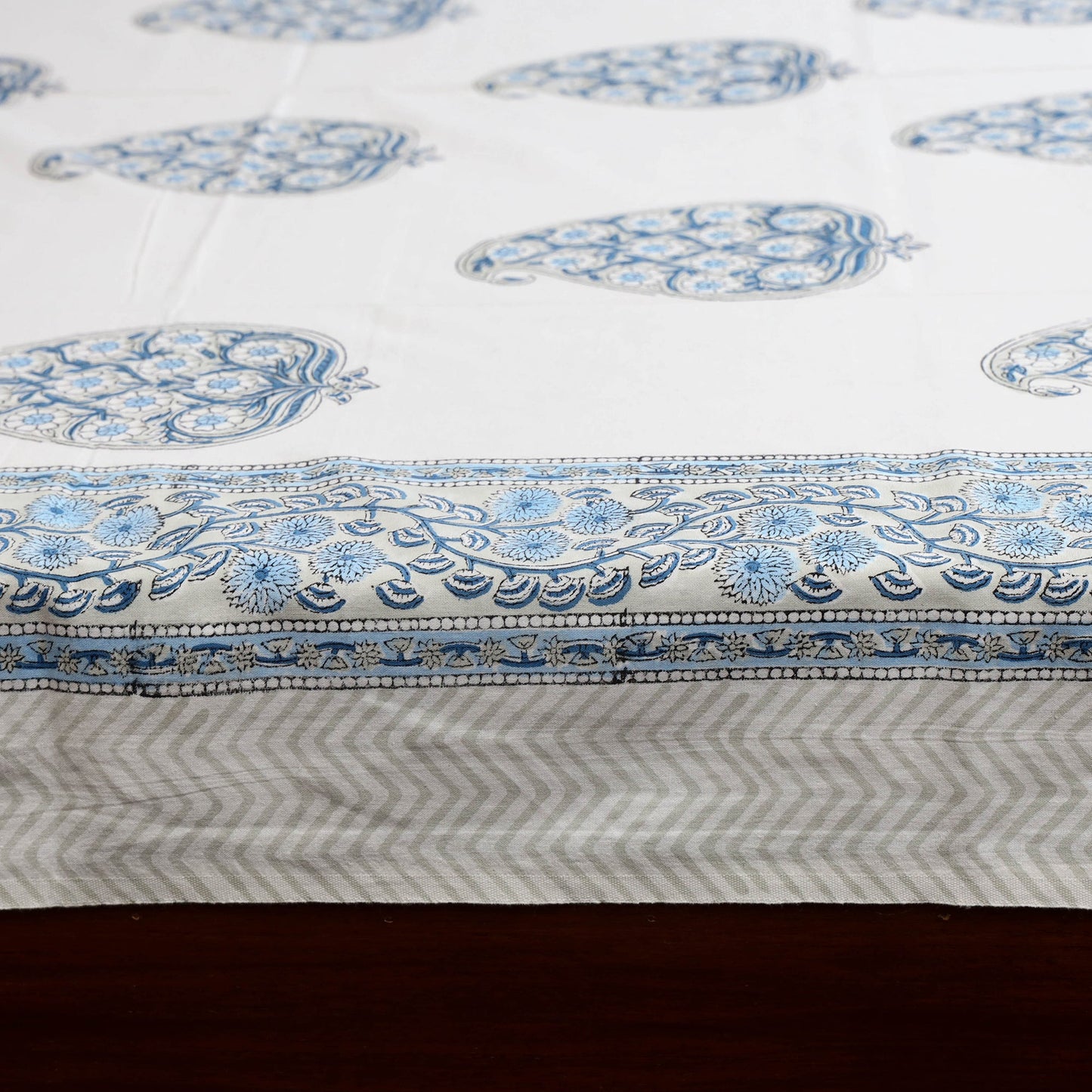 Cotton single sanganeri bed sheet (90 x 60 in) 41