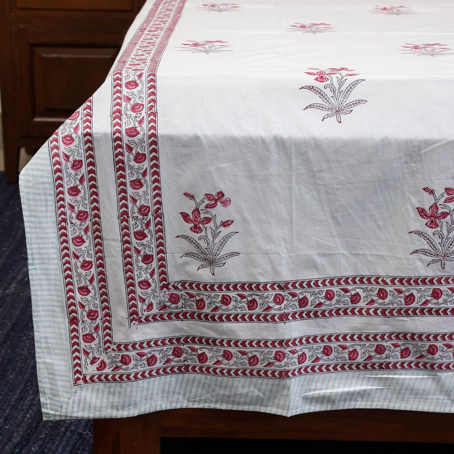 Cotton single sanganeri bed sheet (90 x 60 in) 44