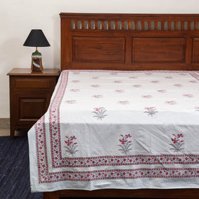 Cotton single sanganeri bed sheet (90 x 60 in) 44