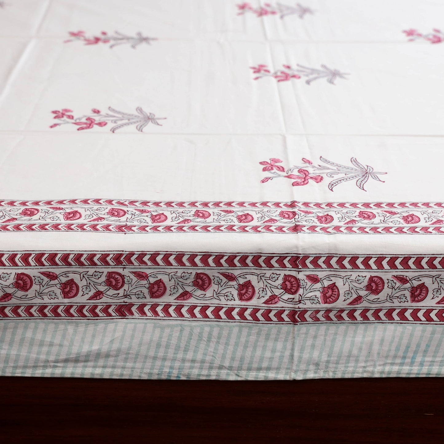 Cotton single sanganeri bed sheet (90 x 60 in) 44