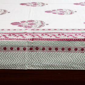 Cotton single sanganeri bed sheet (90 x 60 in) 45