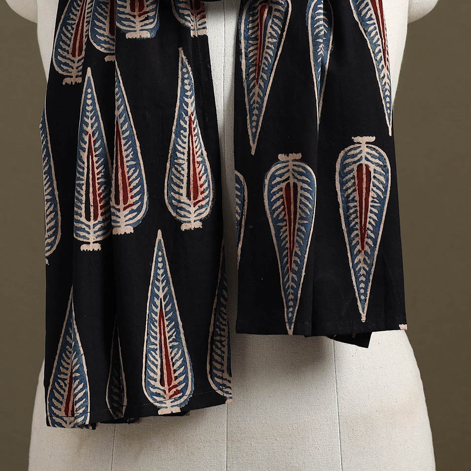 Cotton stole 20 - handcrafted