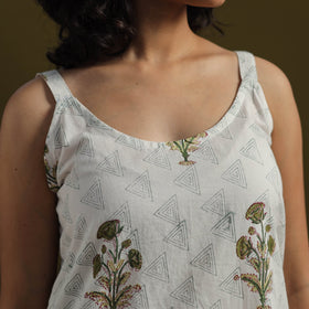 Cotton straight sanganeri kurta 14 - handcrafted