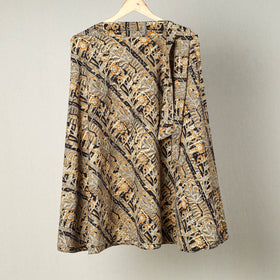 Cotton wrap around kalamkari skirt 30 - handcrafted