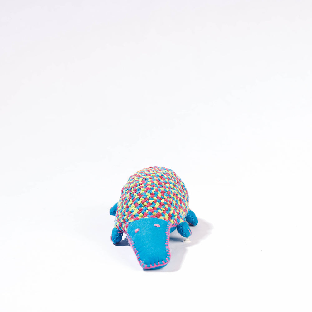  Crocodile - Handmade Stuffed Toy by Dastkar Ranthambhore 