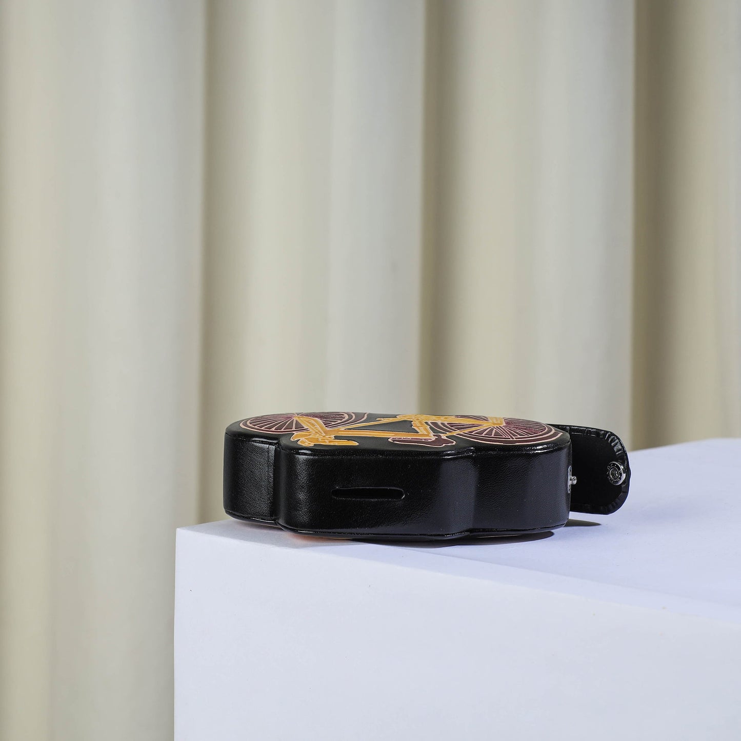  Cycle Handcrafted Leather Money Bank 