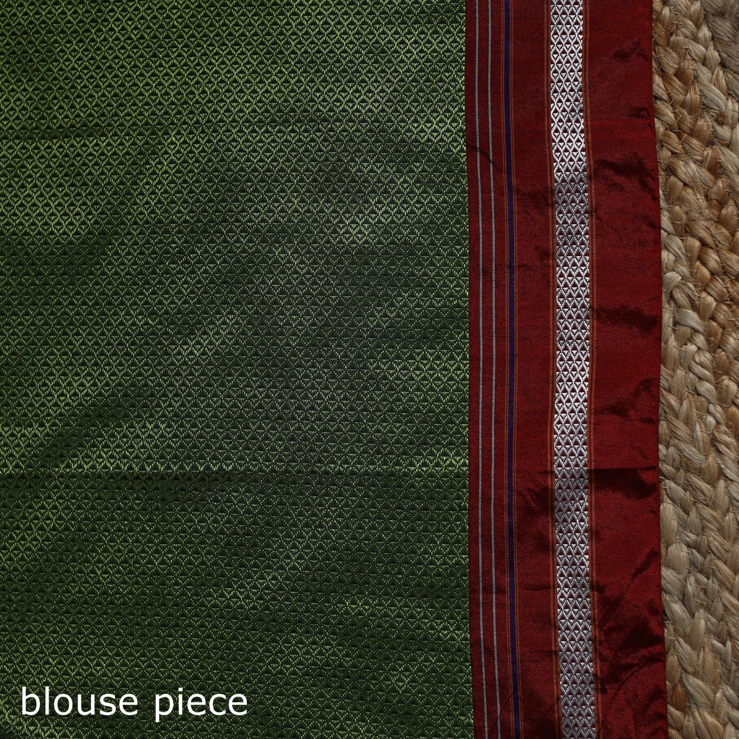Silk cotton khun saree with ilkal pallu chikki paras border