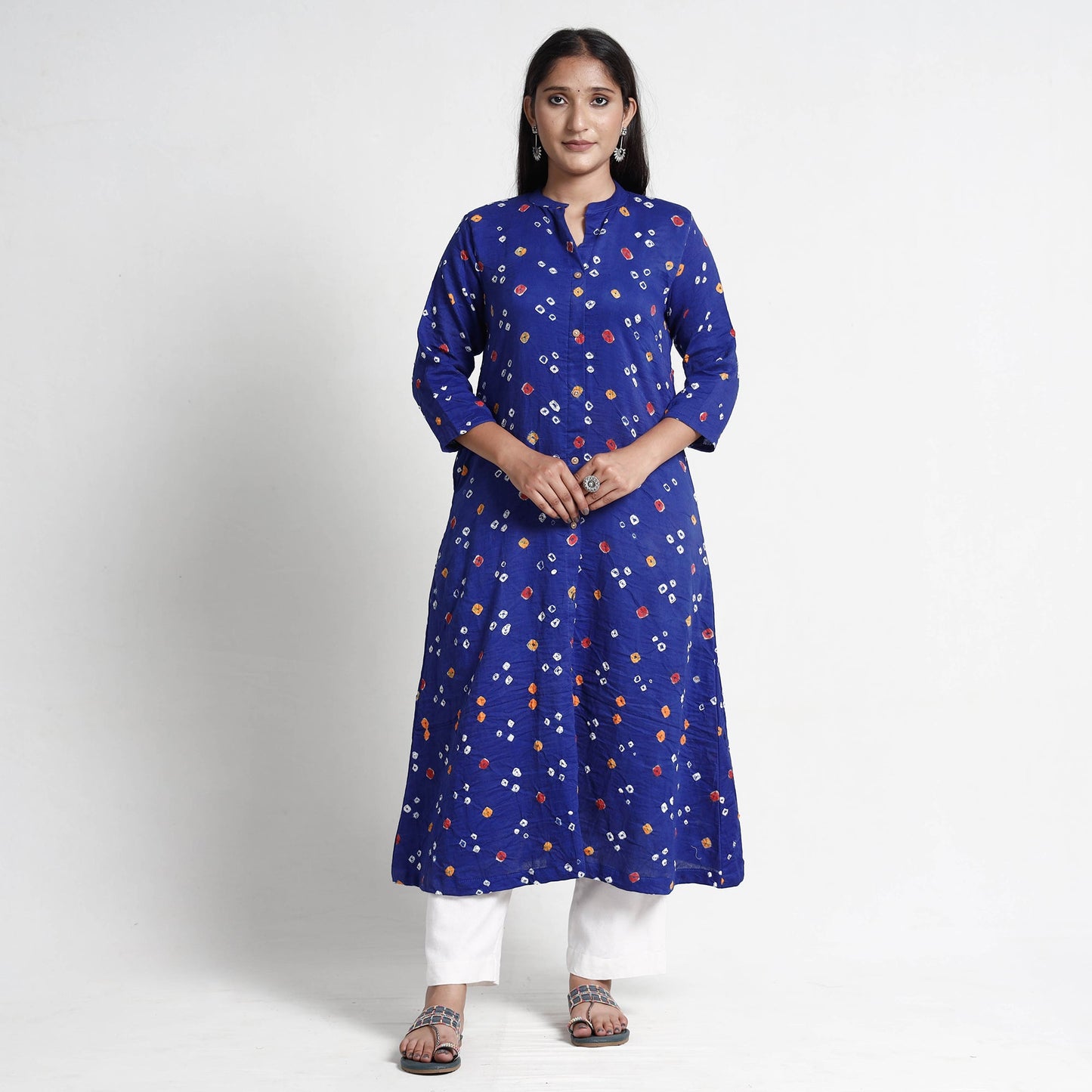 bandhani kurta