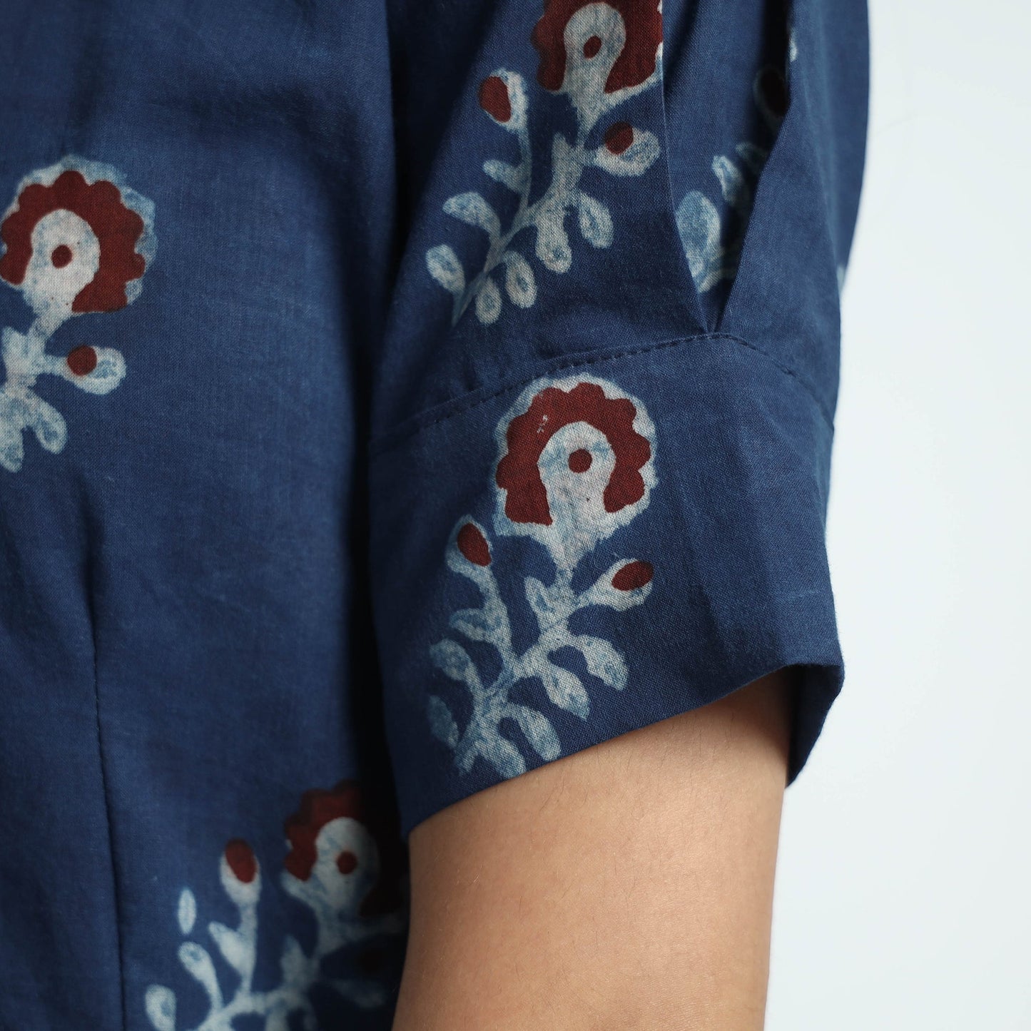  Nandana Hand Block Printed Cotton Dress 