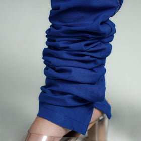Buy Plain Dyed Cotton Ankle Length Churidar Online at iTokri.com