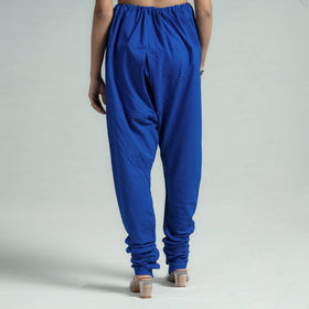 Buy Plain Dyed Cotton Ankle Length Churidar Online at iTokri.com
