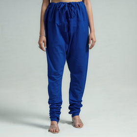 Buy Plain Dyed Cotton Ankle Length Churidar Online at iTokri.com